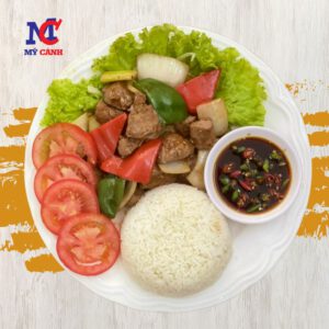 Cơm bò lúc lắc